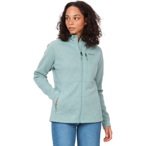 Damski sweter Marmot Drop Line Jumper - Mėlyna