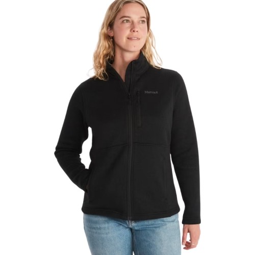 Damski sweter Marmot Drop Line Jumper - Juoda