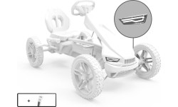 Rally - Reflektor lewy Jeep