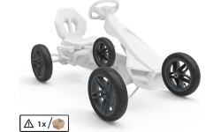 Szare koło 12,5x2,50-9 slick