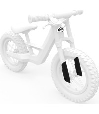 Biky - Logo + Rękawy Cross Biały