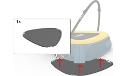 Hoppaa - siatka dolna (kompletnie zmontowana)