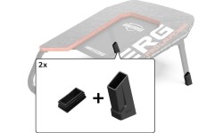 Pro Launcher - Prosta gumowa nóżka + plastikowa nakładka (2x)