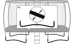Ultim Pro Bouncer - W-leg 5x5 (L+R, wraz z elementami mocującymi)
