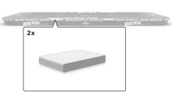 Ultim Pro Bouncer - mała prostokątna pianka na wyściółkę (2x)