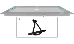 Ultim Elite - Elastyczna opaska z cylindrem na wyściółkę (4x)