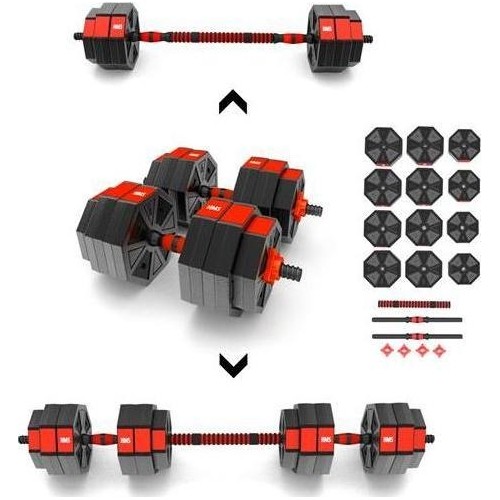 SGC20 SZTANGA I HANTLE KOMPOZYTOWE HMS - 30 kg