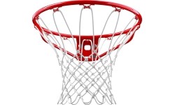 Obręcz do koszykówki Spalding Standard czerwona