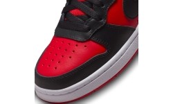 Nike Avalynė Paaugliams Court Borough Mid 2 Black Red CD7782 602
