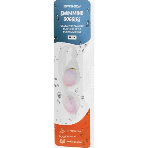 Okulary pływackie różowe Spokey ERISK