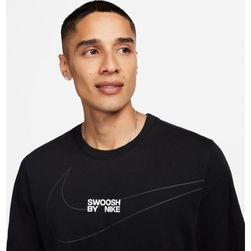 Nike Marškinėliai Vyrams Nsw Tee 6Mo Swoosh Black FQ3785 010