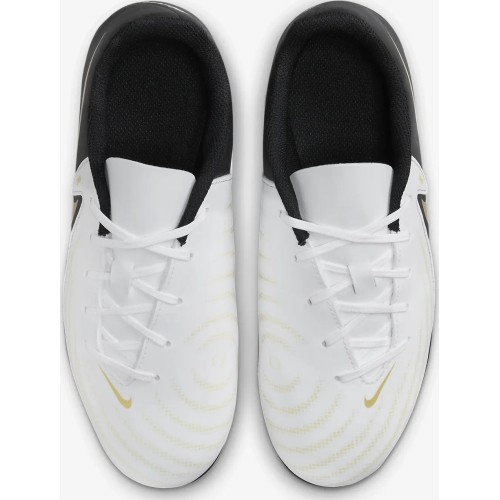 Nike Futbolo Avalynė Paaugliams Jr Phantom Gx  Club Fg/Mg White Black FJ2600 100