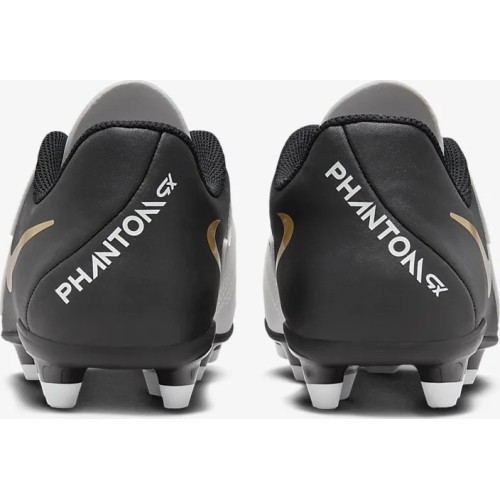 Nike Futbolo Avalynė Paaugliams Jr Phantom Gx  Club Fg/Mg White Black FJ2600 100