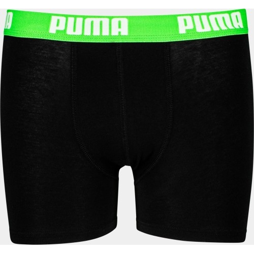 Puma Apatiniai Paaugliams Boys Boxer Black Green 935452 03