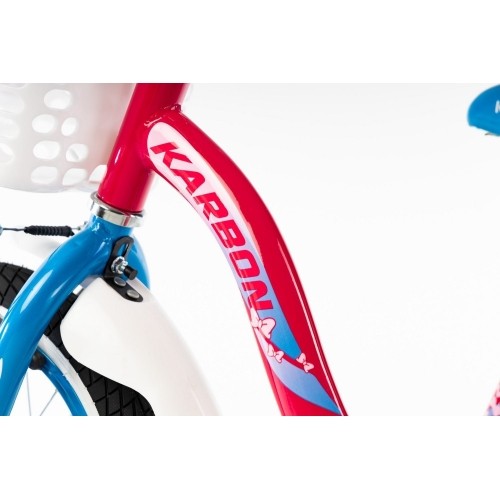 Rower Karbon Mimi 14 pink-blue