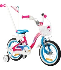 Rower Karbon Mimi 14 różowo-niebieski