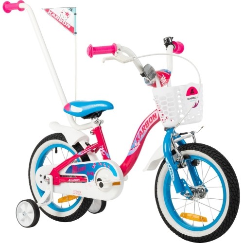 Rower Karbon Mimi 14 pink-blue