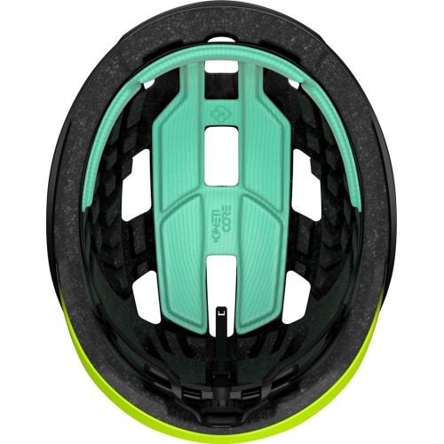 Kask Lazer Tonic, M 55-59 cm (fluorescencyjny/czarny matowy)
