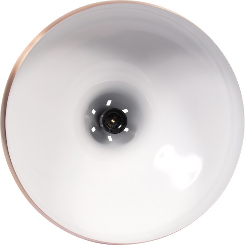 Indywidualna lampa do bilarda karambolowego brązowa 26cm