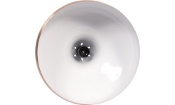Indywidualna lampa do bilarda karambolowego brązowa 26cm
