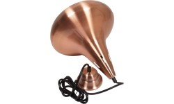 Indywidualna lampa do bilarda karambolowego brązowa 26cm
