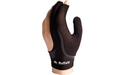 Buffalo Rękawice bilardowe dwustronne czarny/czarny XL