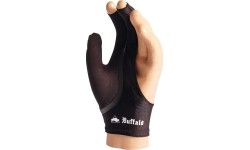 Buffalo Rękawice bilardowe dwustronne czarny/czarny XL