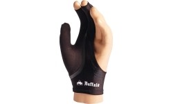 Buffalo Rękawice bilardowe dwustronne czarny/czarny L