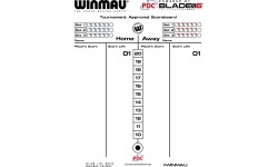 Tablica wyników Winmau Dart