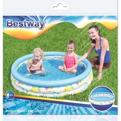 Basen z brodzikiem dla rybek 1 22 25cm BESTWAY