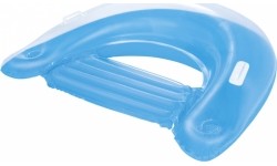 Fotel z oparciem Lazy Lounge Blue BESTWAY