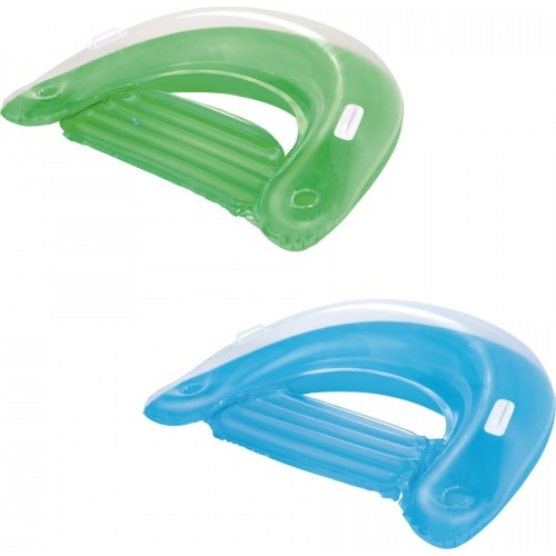 Fotel z oparciem Lazy Lounge Blue BESTWAY