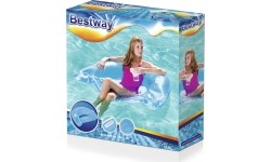 Fotel z oparciem Lazy Lounge Blue BESTWAY