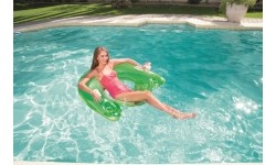 Fotel z oparciem Lazy Lounge Green BESTWAY