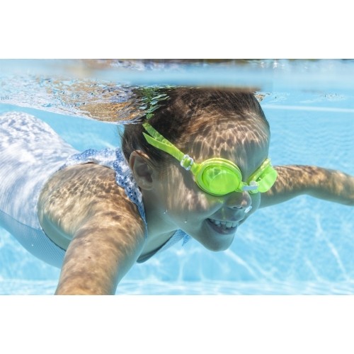 Zielone okulary pływackie Hydro-Swim BESTWAY