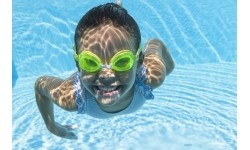 Zielone okulary pływackie Hydro-Swim BESTWAY