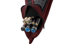 Twardy futerał na kije bilardowe, Predator Metro, czerwony, 3x5, 85 cm