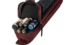 Twardy futerał na kije bilardowe, Predator Metro, czerwony, 2x4, 85 cm