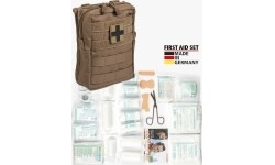 DARK COYOTE LARGE 43-PIECE FIRST AID SET LEINA