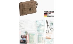 DARK COYOTE SMALL 25-PIECE FIRST AID SET LEINA
