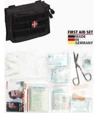 BLACK SMALL 25-PIECE FIRST AID SET LEINA