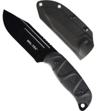 BLACK COMBAT KNIFE G10 W. KYDEX® SCABBARD