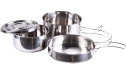 COOK SET STAINLESS STEEL 4-PCS.