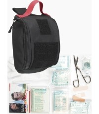 BLACK IFAK POUCH 25-PIECES LASER CUT