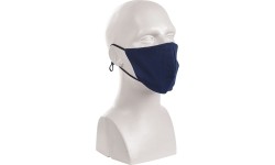 DARK BLUE MOUTH/NOSE COVER V-SHAPE R/S