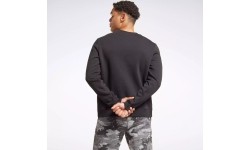Reebok Džemperis Vyrams Ri Left Chest Logo Crew Black 100051166