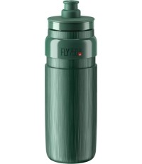 Butelka Elite FLY TEX ciemnozielona, szare logo 750ml