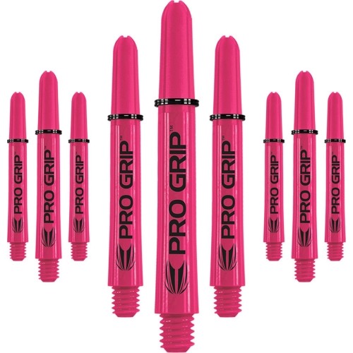 Dart Shaft Target Pro Grip Pink Intermediate - 3 x 3-pak