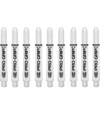 Shafty do rzutek Target Pro Grip Spin Clear Short - 3 x 3-pak