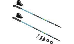 Kije Nordic Nalking czarny niebieski Spokey MEADOW II